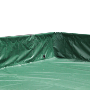 Longs étangs à poissons et piscines 2500L en bâches en PVC ont des supports de tuyaux galvanisés et se vendent bien - Product Image 5