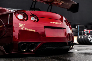 Diffuseur arrière en fibre de carbone pré-imprégnée de style Widebody pour Nissan GTR R35 08-16 - Product Image 6