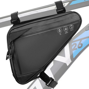 Wasserdichte Fahrradrahmen-Ledertasche mit dreieckigem Oberrohr zum Fahrrad fahren - Product Image 2