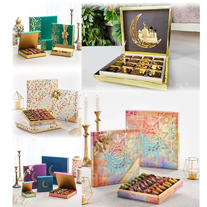 MENA <span class=keywords><strong>Edi</strong></span> Mixed Nuts Gourmet Surtido Baklava Caja de embalaje Surtido Elegante Baklava Caja de regalo Postres de tamaño pequeño - Product Image 4