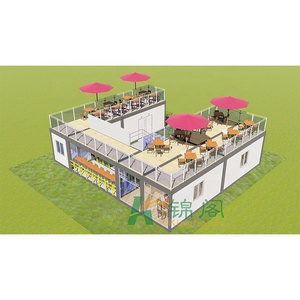 Maison préfabriquée maisons nouveau <span class=keywords><strong>2</strong></span> étages conteneur restaurant avec cuisine - Product Image 5