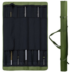 Sac de rangement pour cannes à pêche, 1.3M, en tissu Oxford, avec bandoulière, étui de rangement pour cannes à pêche, unisexe, utilisation en extérieur - Product Image 1