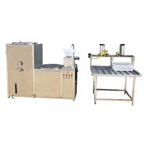 Máquina para Hacer Leche de Soya y Fideos de Tofu de Acero Inoxidable con Capacidad de 50 kg/h y Motor - Product Image 1