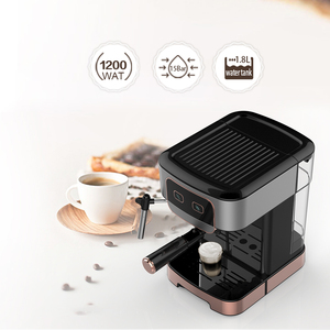 Vente en gros Boîtier en acier inoxydable pour cafetière électrique moderne européenne avec affichage à usage domestique - Product Image 2