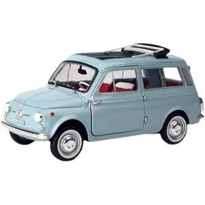 NOREV 1:18 Fiat 500 1964 1:18 Diecast simulación aleación coche modelo juguete regalo Decoración