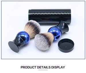 JDK 1 pz spazzola da <span class=keywords><strong>barba</strong></span> di alta qualità manico in plastica pennello sintetico per la cura dei capelli <span class=keywords><strong>barba</strong></span> spazzola per schiumare <span class=keywords><strong>sapone</strong></span> - Product Image 4