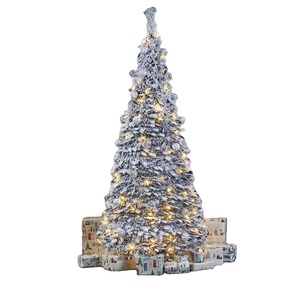 High Quality Foldable Artificial Christmas Tree <b>Lights</b> Decorations Pop-<b>Up</b> Design for Festive Home Ambiance for Snowed Holidays - Product Image 3