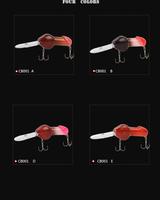 135mm 27g Grande Plongée Profonde Bite Hochet Minnow Crankbait Leurre De Pêche Dur Appâts Artificiels
