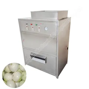 Layer type peel dry Garlic Machine green leak onion peeling chopping