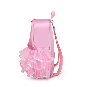 Mochilas de Ballet con Logotipo Personalizado para Niñas, Mochilas Escolares con Encaje para Niñas - Product Image 3