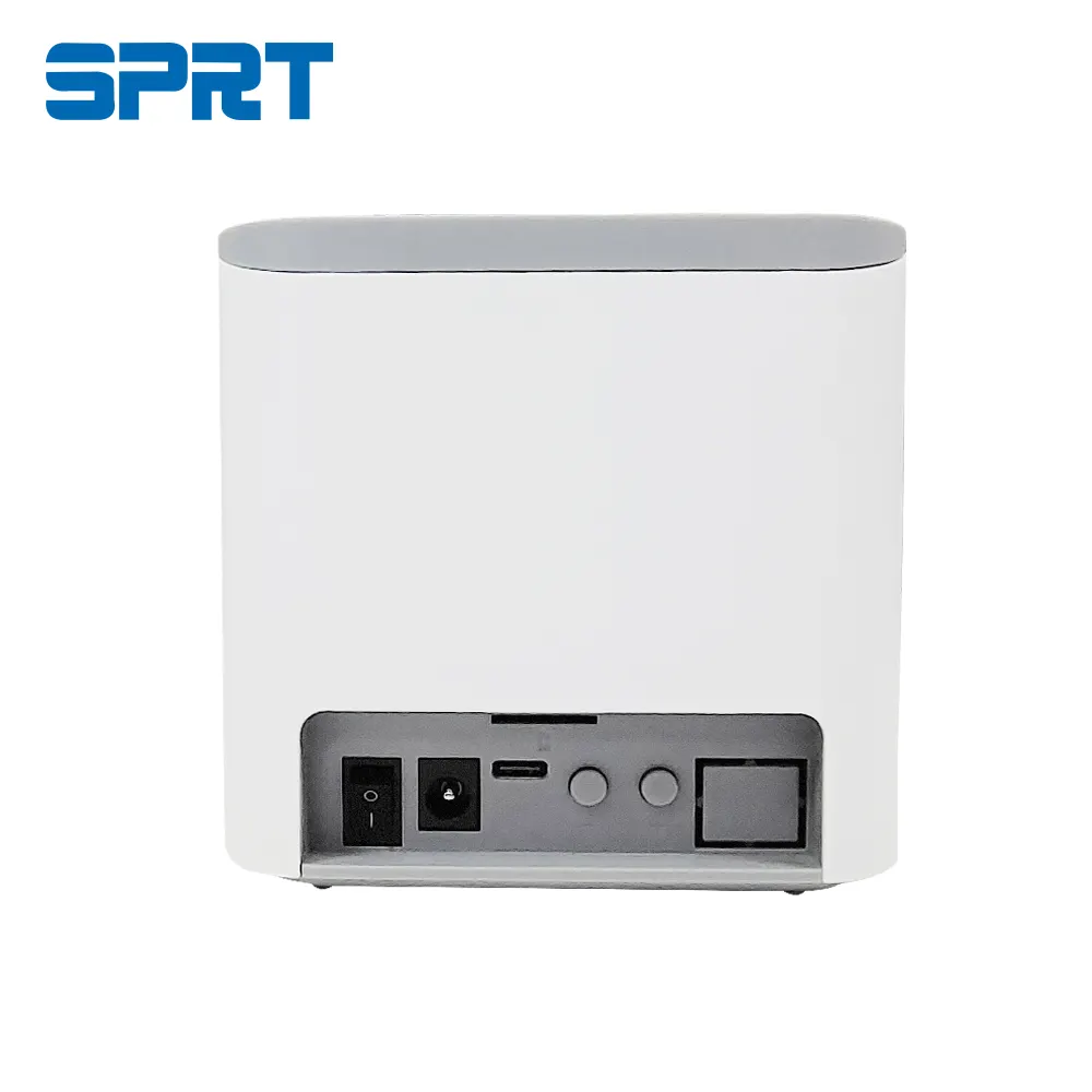 Blanc 2 pouces BT USB WIFI Imprimer et recevoir la commande automatiquement Imprimante de point de vente en nuage thermique