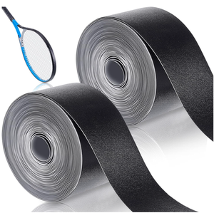 Nuevo Producto 2025, Cinta Protectora Negra para <span class=keywords><strong>Raquetas</strong></span>, Protector <span class=keywords><strong>de</strong></span> Cabeza <span class=keywords><strong>de</strong></span> Raqueta para Práctica <span class=keywords><strong>de</strong></span> Tenis y Raquetbol, Rollo <span class=keywords><strong>de</strong></span> 16.4' - Product Image 1