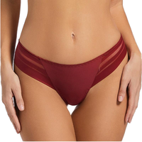 Celana Dalam Wanita Model Thong Prancis 9 Warna Pilihan - Tanpa Jahitan, Cepat Kering, Bahan Katun Spandex Bernapas, Model Low-Rise untuk Olahraga