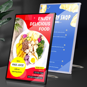 Khung đèn quảng cáo bằng nhôm A1/A2/A3/A4, hộp đèn kính cường lực siêu mỏng, khung đèn poster LED dành cho doanh nghiệp - Product Image 4