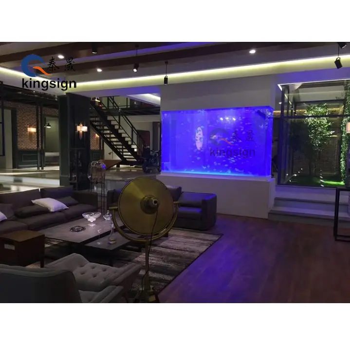 100% d'aquariums acryliques importés mitsubishi pmma utilisés pour les fenêtres d'aquariums transparents