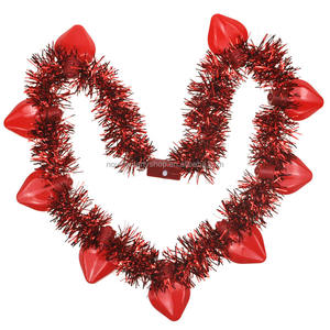 दिल के बल्ब का हार-हार के दिन दिल के नेकलेस हार के कारण दिल के आकार का हार - Product Image 3