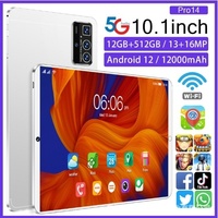 Sınır Ötesi Çok Satanlar Arasında 10.1 inç Pro14 MTK Tablet Android 12 Google Play Depolama Direkt Üretici Dropshipping Mevcut