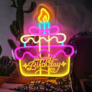 Letras 3D de Estilo Neón LED, Cristal Neón IP67 para Letreros Comerciales, Cumpleaños/Días Festivos - Product Image 1