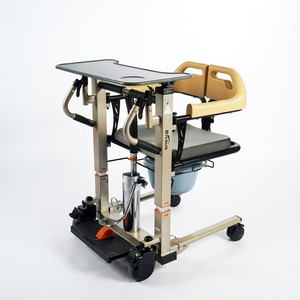 Silla Elevadora Hidráulica Manual Multifuncional Ajustable DIVOUS DZ03B para Pacientes Discapacitados con Inodoro, Capacidad de 120 kg - Product Image 1