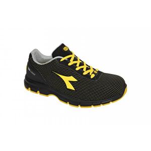 DIADORA UTILITY - 701.176666-C0401/47 <b>Safety</b> <b>Shoes</b> RUN ATOM LOW <b>S3</b> SRC ESD, black / yellow <b>SAFETY</b> <b>SHOES</b> AND <b>SAFETY</b> TRAINERS - Product Image 1