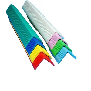 Deco extrusion Profile angle L extrusion PVC pallet angle plastic profile unequal size angle trim Custom Plastic edge protection