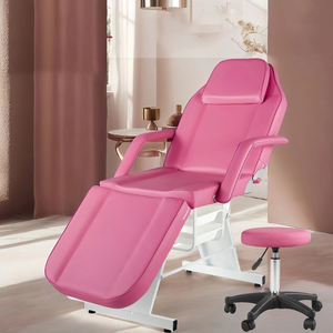 Chaise de coiffure inclinable professionnelle pour hommes Faux cuir et dossier en métal PET plastique et matériaux en <span class=keywords><strong>silicone</strong></span> pour une utilisation en salon - Product Image 3