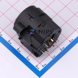 CT/PJ-18H-EP XLR Connector Through hole Component (THT) Connector 11P Female Through Hole 7.5A - Product Image 2