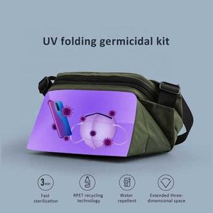 Riñonera multifacética Dacron para <span class=keywords><strong>mujer</strong></span>, riñonera de cuero vegano notable, bolsa cuadrada adecuada para hacer especialmente en el pecho - Product Image 4