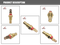 MD091056 Capteur de température d'eau de refroidissement pour Chevrolet Chrysler Dodge Eagle Hyundai Isuzu Kia Mazda Mitsubishi Toyota Subaru