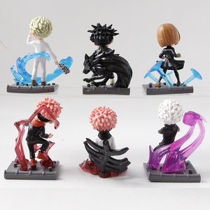 Ensemble de 6 figurines d'anime JJK Yuji Itadori <span class=keywords><strong>Satoru</strong></span> Gojo Megumi Fushiguro Ryomen Sukuna en plastique pour la décoration - Product Image 5