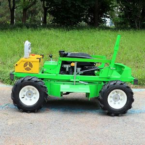 Tondeuse autoportée agricole 4x4 sans fil personnalisable OEM/ODM, moteur 4 temps 196cc, télécommandée, qualité DIY - Product Image 5