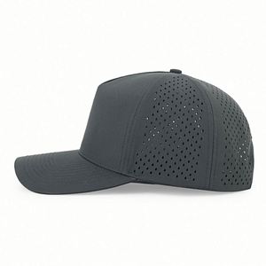 Gorra de Golf de 6 Paneles con Logotipo Personalizado, Perforada con Láser, para Hombre, Gorra Deportiva Impermeable de Béisbol, Gorra de 5 Paneles - Product Image 3