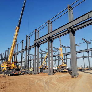 مخصص ، مستودع ورشة عمل كبير ، مستودع هيكل صلب ، مبنى مكتب ورشة عمل المصنع - Product Image 2