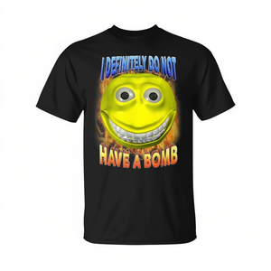 T-Shirt Unisex a Maniche Corte con Collo Rotondo, Stampa Digitale con Design Meme per Attività Promozionali - Product Image 2