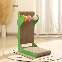 Nouvelle griffoire classique moderne pour chat en corde de sisal, durable, aiguisoir de griffes résistant à l'usure, sans résidus, fournitures pour animaux de compagnie