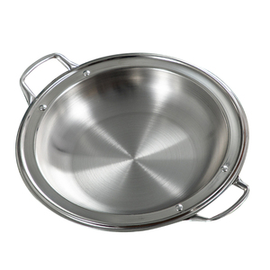 Wok en acier inoxydable avec doubles poignées, ustensiles de cuisine, Wok <span class=keywords><strong>chinois</strong></span>, marmite, vente en gros, nouveaux produits - Product Image 3