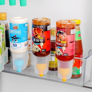 Spice Rack Moveable Multi-function <b>Fridge</b> Side Shelf <b>Fridge</b> Cans Organizer - Product Image 3