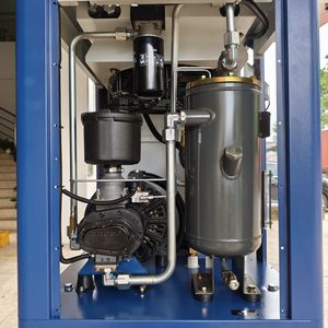 15kw 4-In-1 elektrikli kombine hava vidalı kompresör yüksek kaliteli lazer hava kompresörü kurutma ve 400l hava <span class=keywords><strong>tank</strong></span>ı ile - Product Image 3