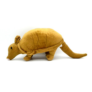 Peluche de armadillo realista con textura marrón, animal de peluche para la educación sobre la vida silvestre - Product Image 2