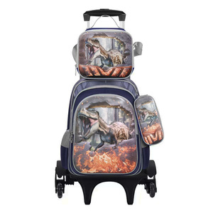Vendita Diretta dal Produttore, Set Zaino Tre <span class=keywords><strong>Pezzi</strong></span> per Studenti delle Scuole Elementari, Zaino con Cartoni Animati, Nuovo Modello - Product Image 1