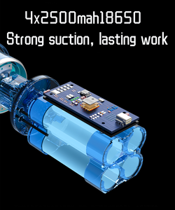 Harga Grosir Pembersih Vakum Nirkabel BLDC 90W Motor Penghisap Tinggi 12kp Pembersih Vakum Mobil Nirkabel Portabel - Product Image 2