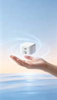 Boîtier de chargeur pliable C1-10 pour voyage, prise britannique 3 broches, chargeur Type-C PD pour téléphone