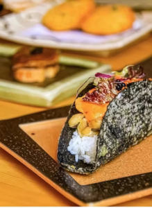 Alga Nori Tostada Prime Select A TACO, Alga Marina para <span class=keywords><strong>Sushi</strong></span>, 6 cm, Baja en Calorías, Snack Saludable del Océano, Algas para Restaurante, Corte Redondo - Product Image 3