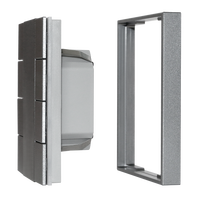 Sunricher 8 Panneaux à touches métalliques alimentés par bus KNX/EIB avec 21-30VDC Garantie de 5 ans Solutions d'éclairage Service