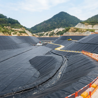 Geomembrana Impermeable de HDPE para Revestimiento de Estanques de Almacenamiento de Cenizas de Incineradores, 61 Años de Experiencia de Fábrica