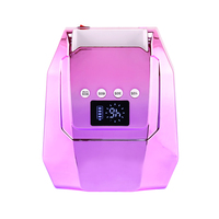 2024 nouveau Salon multifonctionnel Portable LCD affichage sans fil 96w professionnel intelligent Rechargeable Gel UV LED lampe à ongles