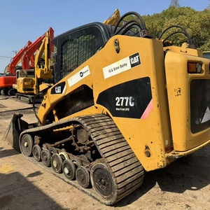 Minicargadora de Ruedas Usada Cat 227 con Motor Original, 4 Toneladas, de Segunda Mano, en Buen Estado de Funcionamiento, en Oferta - Product Image 2