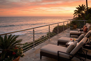 درابزين حديث بحبل سلكي غير مرئي، سياج خارجي أسود بكابلات، سهل الصيانة للفيلات والشرفات - Product Image 5