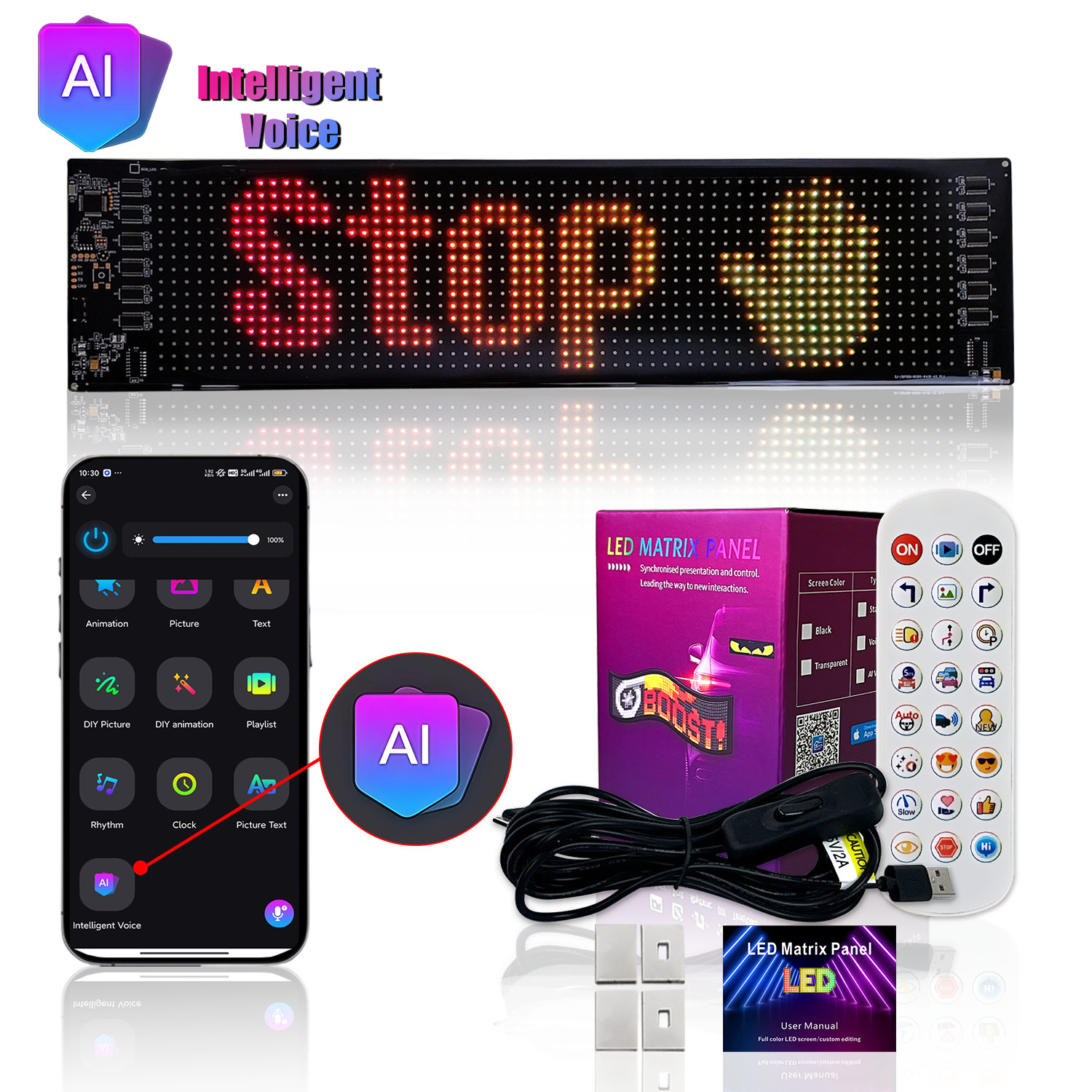 On Sale 96 16 Led Matrix Waterproof & App Control | Alibaba.com