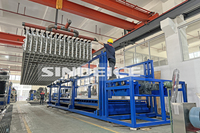 Machine à glace en blocs SINDEICE industrielle de 30 tonnes par jour, grande machine à glace en blocs solides avec compresseur pour usine de glace au Moyen-Orient